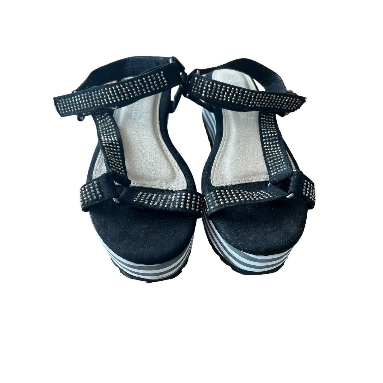 Womens black sandals sale size 8