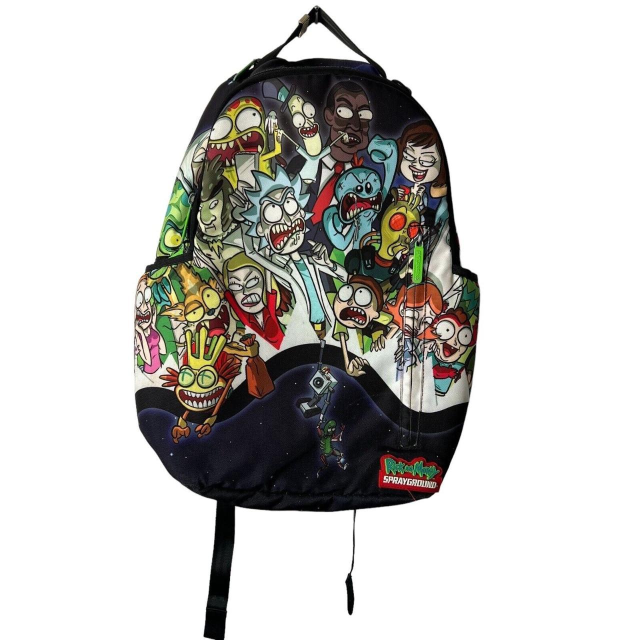 Rick and morty sprayground 2024 backpack