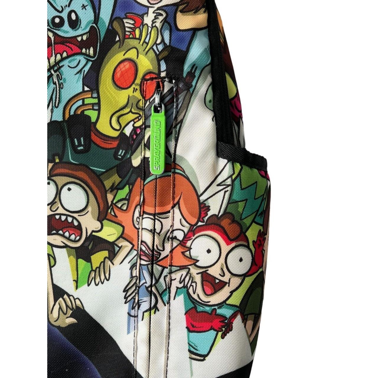Rare SPRAYGROUND Rick And Morty Backpack LIMITED | Depop