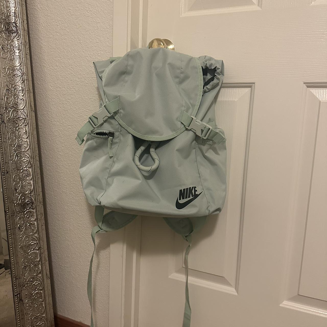 Nike bookbag Used once Mint color No flaws Laptop... Depop