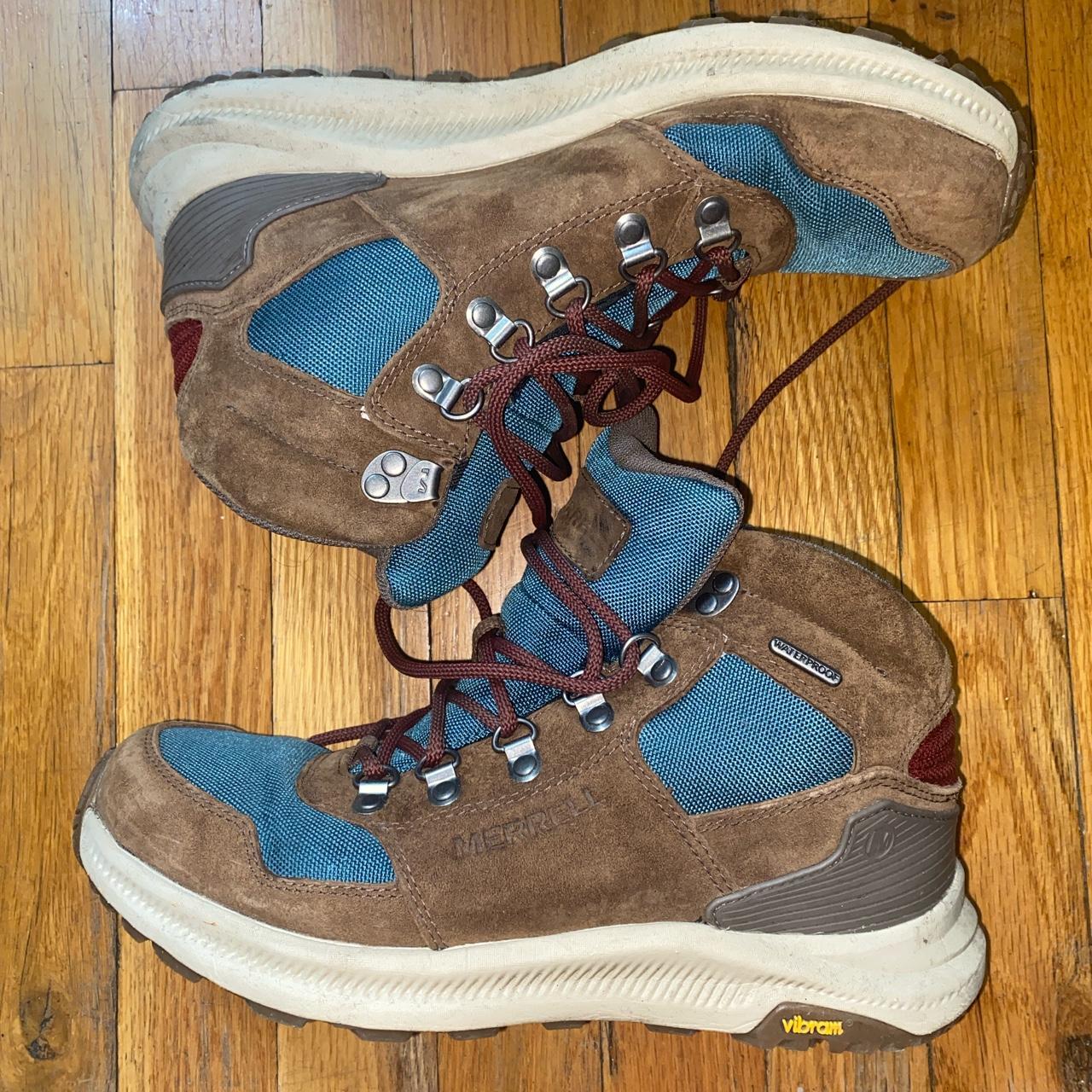 Merrell Women's Blue and Brown Trainers