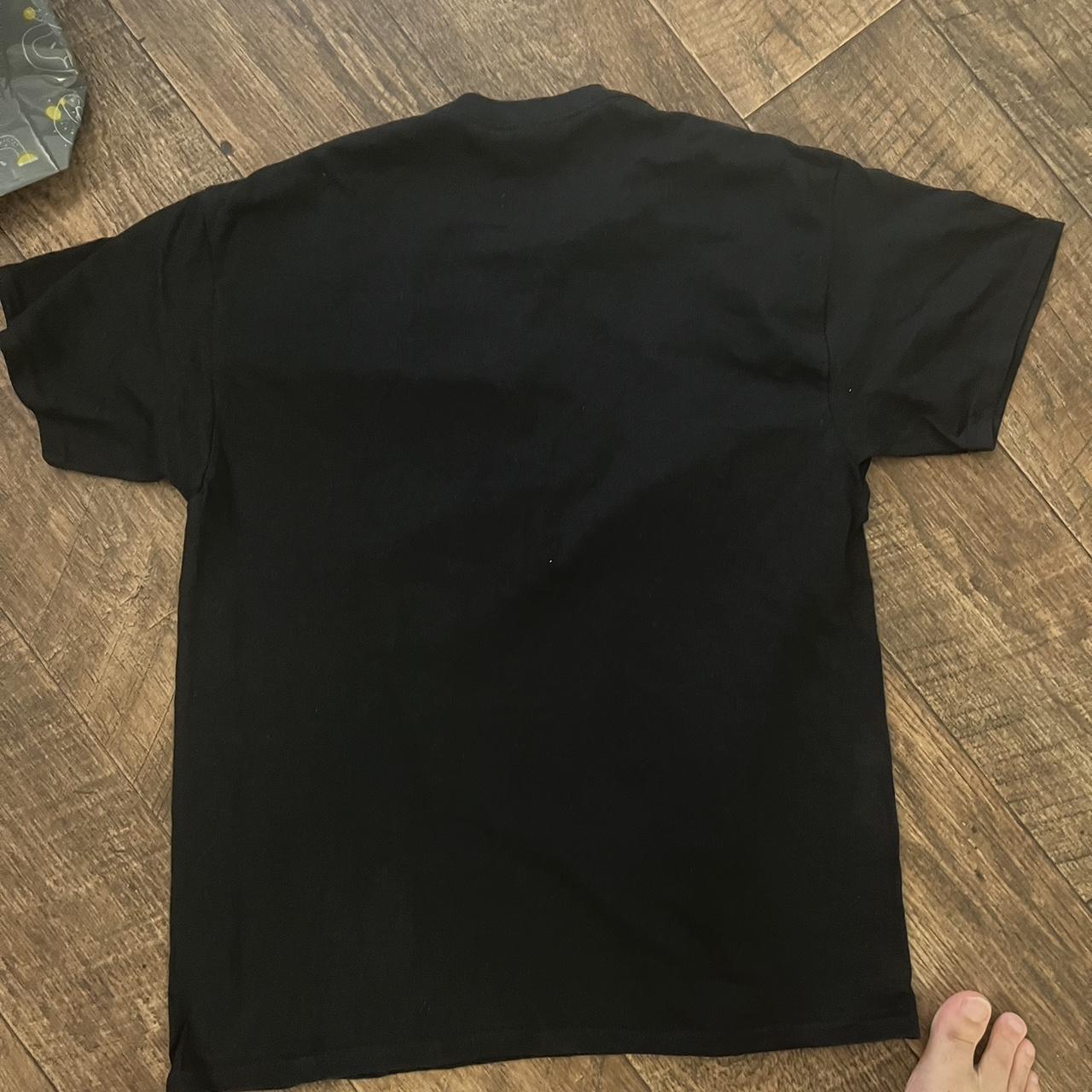 Gildan Men's Black T-shirt | Depop