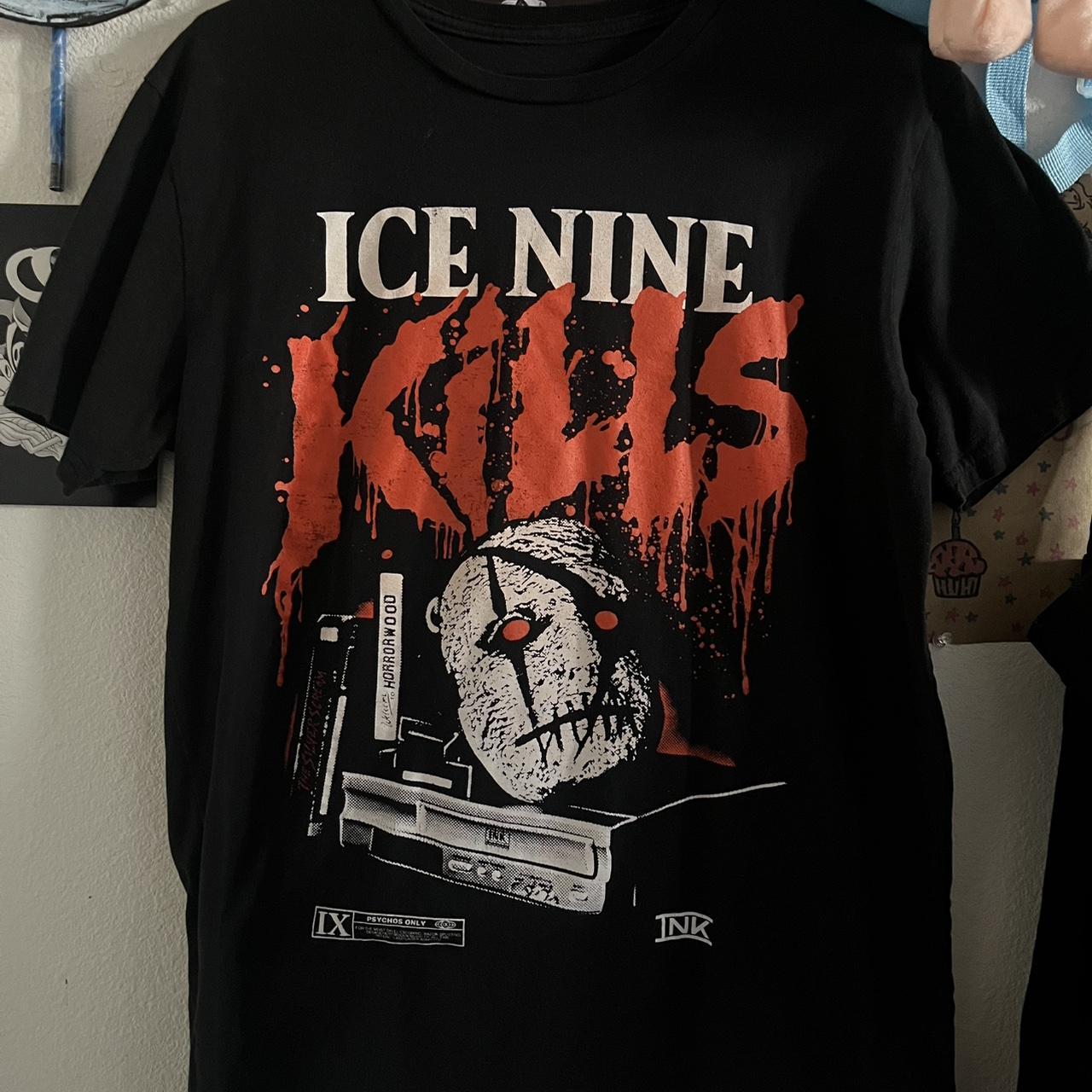 Ice Nine Kills T Shirt Wolf Band Logo New Official Unisex