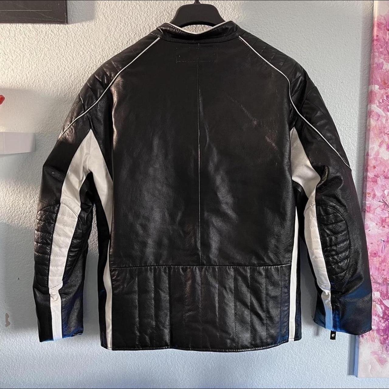 Wilson’s Leather Men's Black and White Jacket (2)