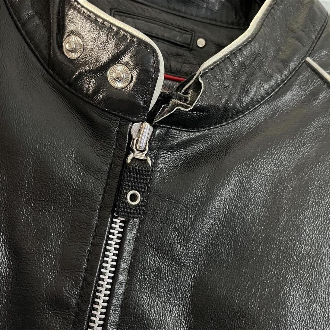 Wilson’s Leather Men's Black and White Jacket (4)