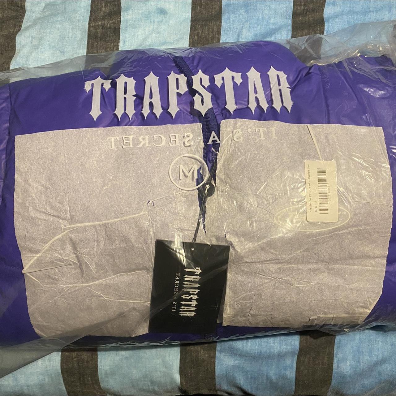 Trapstar Men's Purple and Pink Jacket Depop