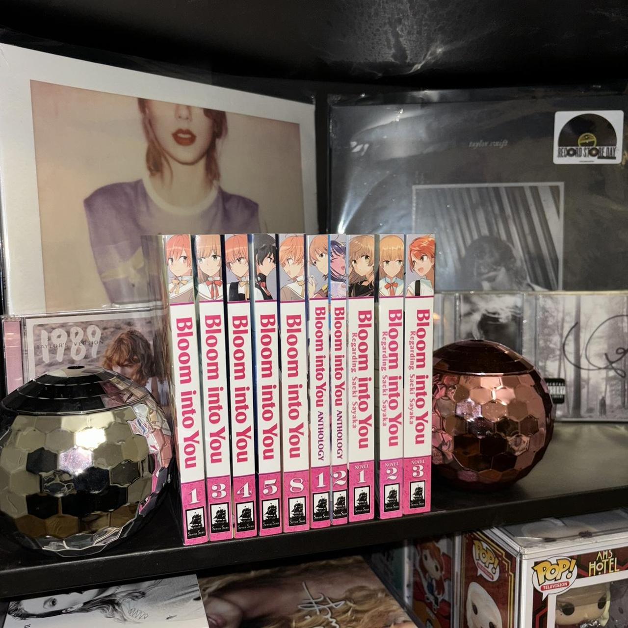 Bloom Into You Manga Book Set bloom into you manga volumes 1, 3, 4, 5 and 8, bloom... - Depop