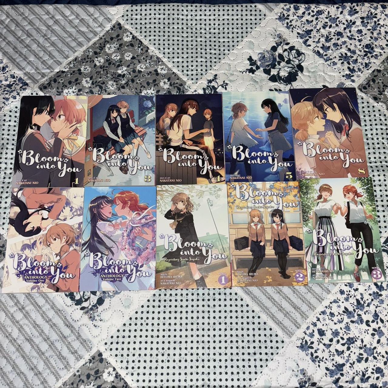 Bloom into you manga volumes 1 3 4 5 and 8 bloom depop