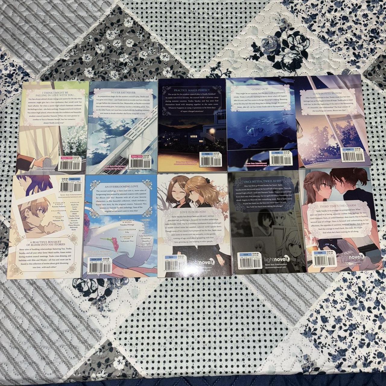 Bloom into you manga volumes 1 3 4 5 and 8 bloom depop