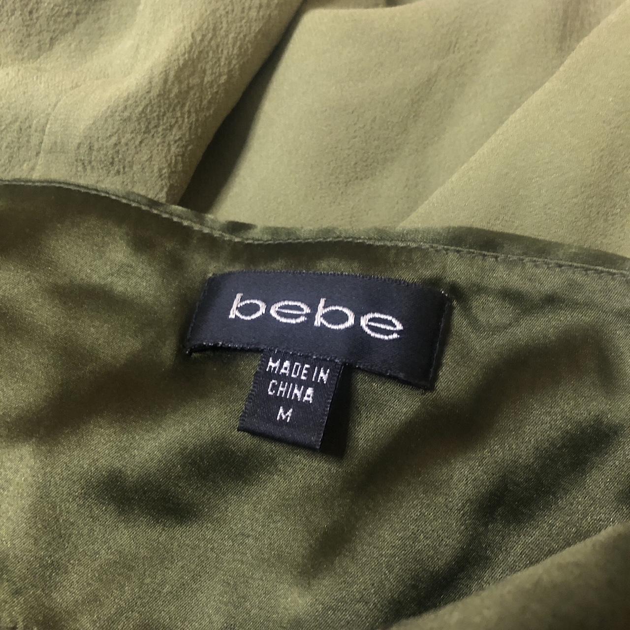 Bebe Women's Green Vest (3)