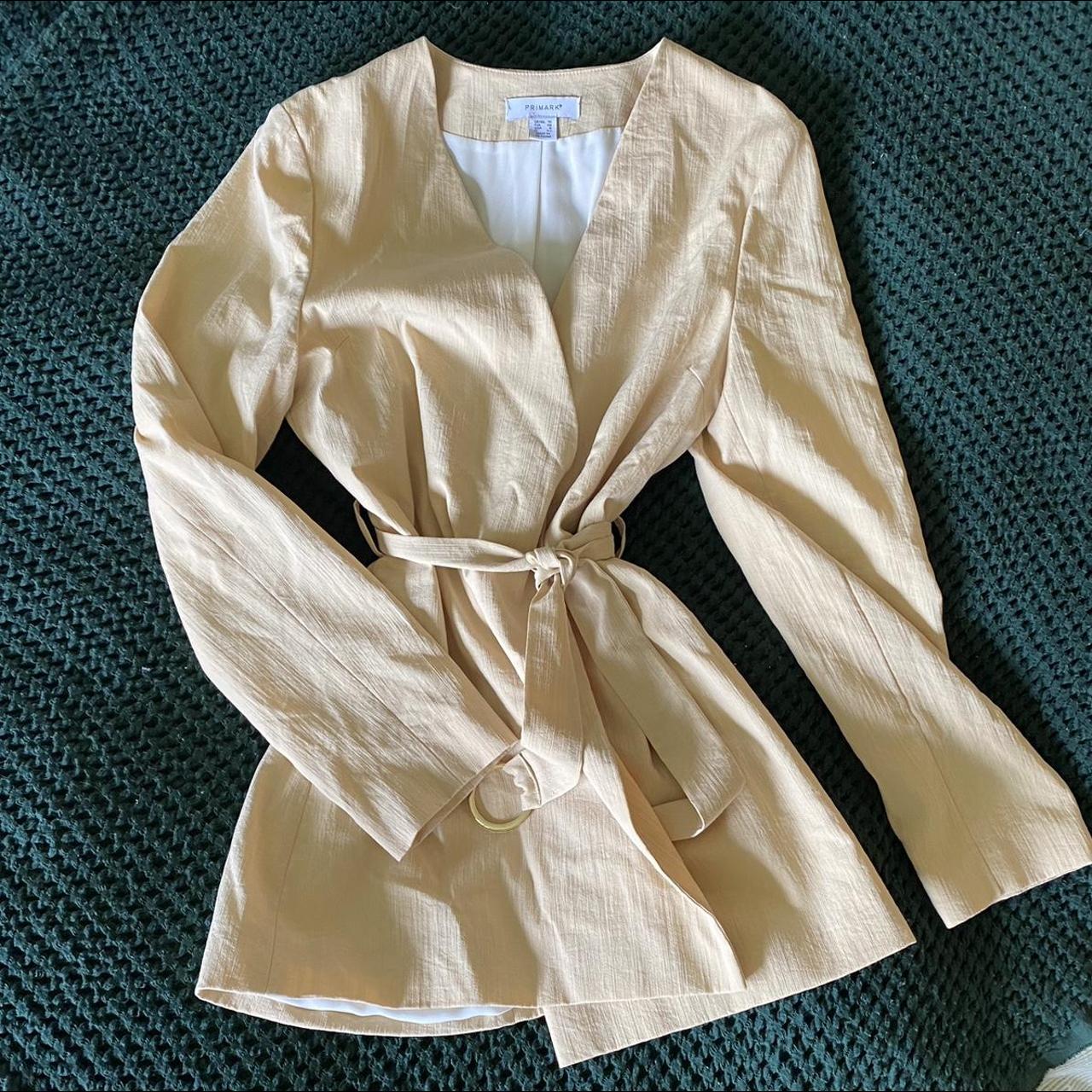 Primark Women's Yellow Dress Depop