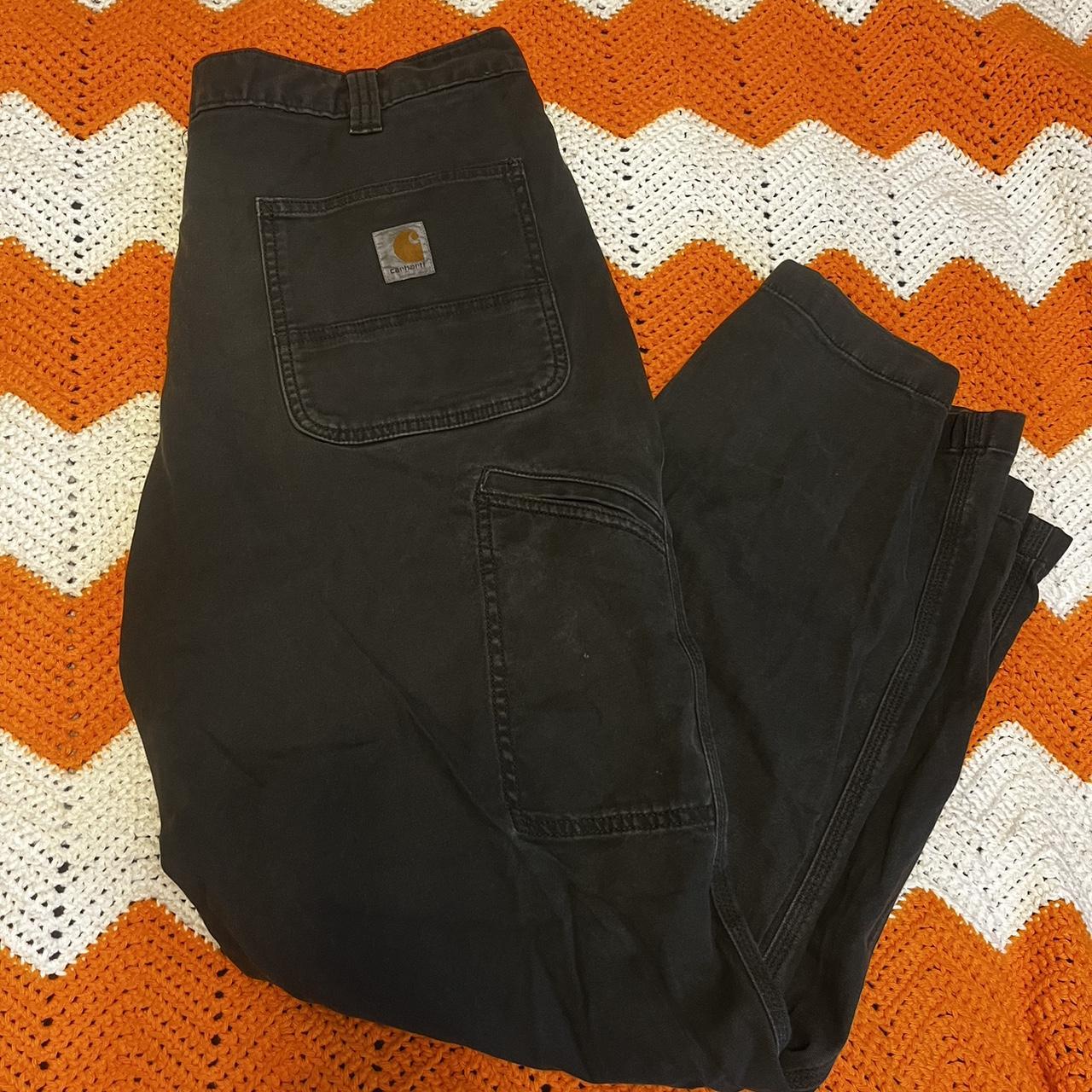 Black carhartt-pants - Depop