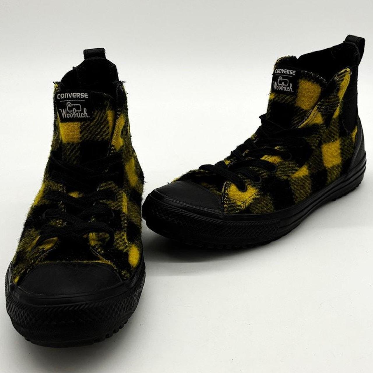 Converse Women's Sneakers Black/Yellow US 11 – Pre-Owned See