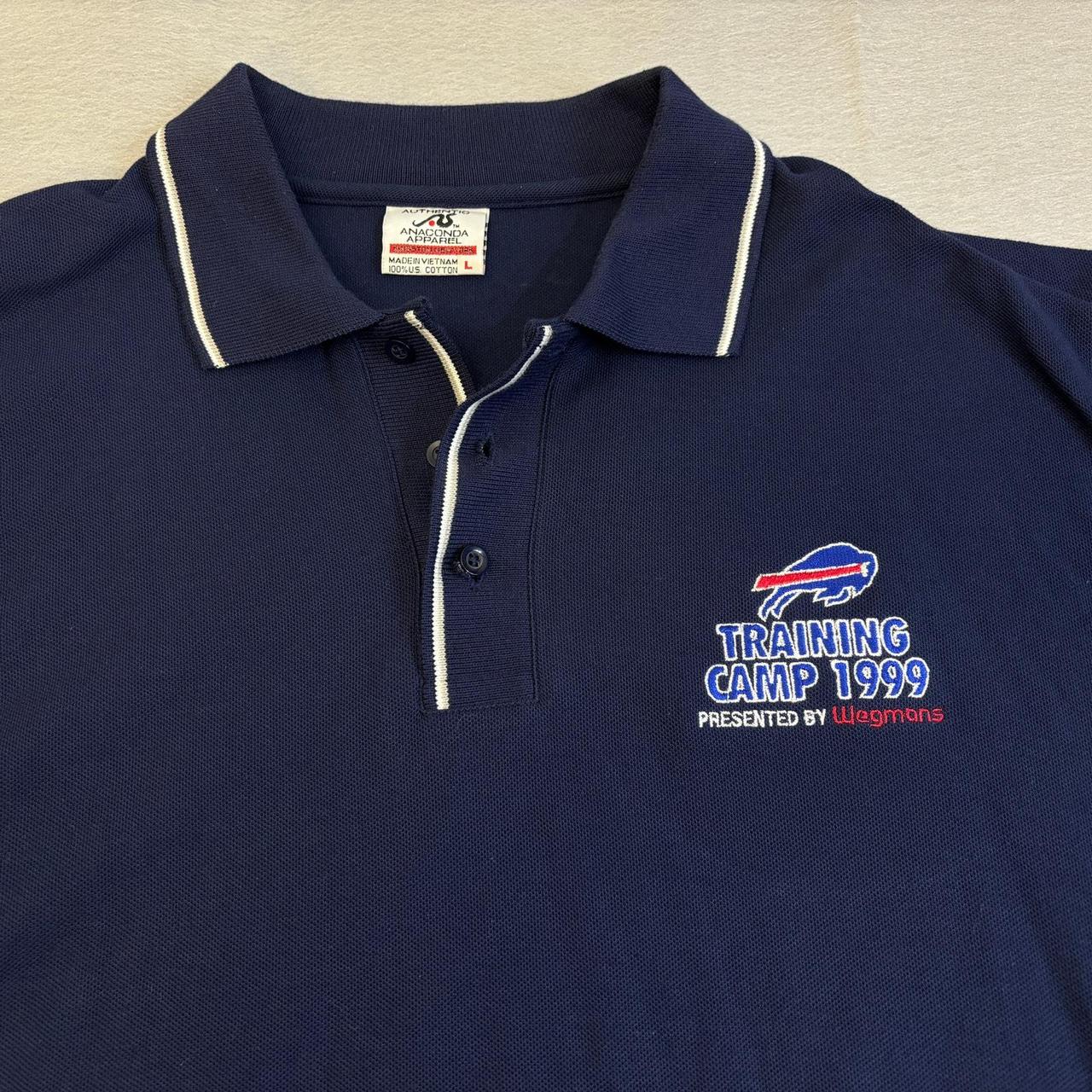Pre-Owned-RARE Vtg Buffalo Bills Polo Mens Depop