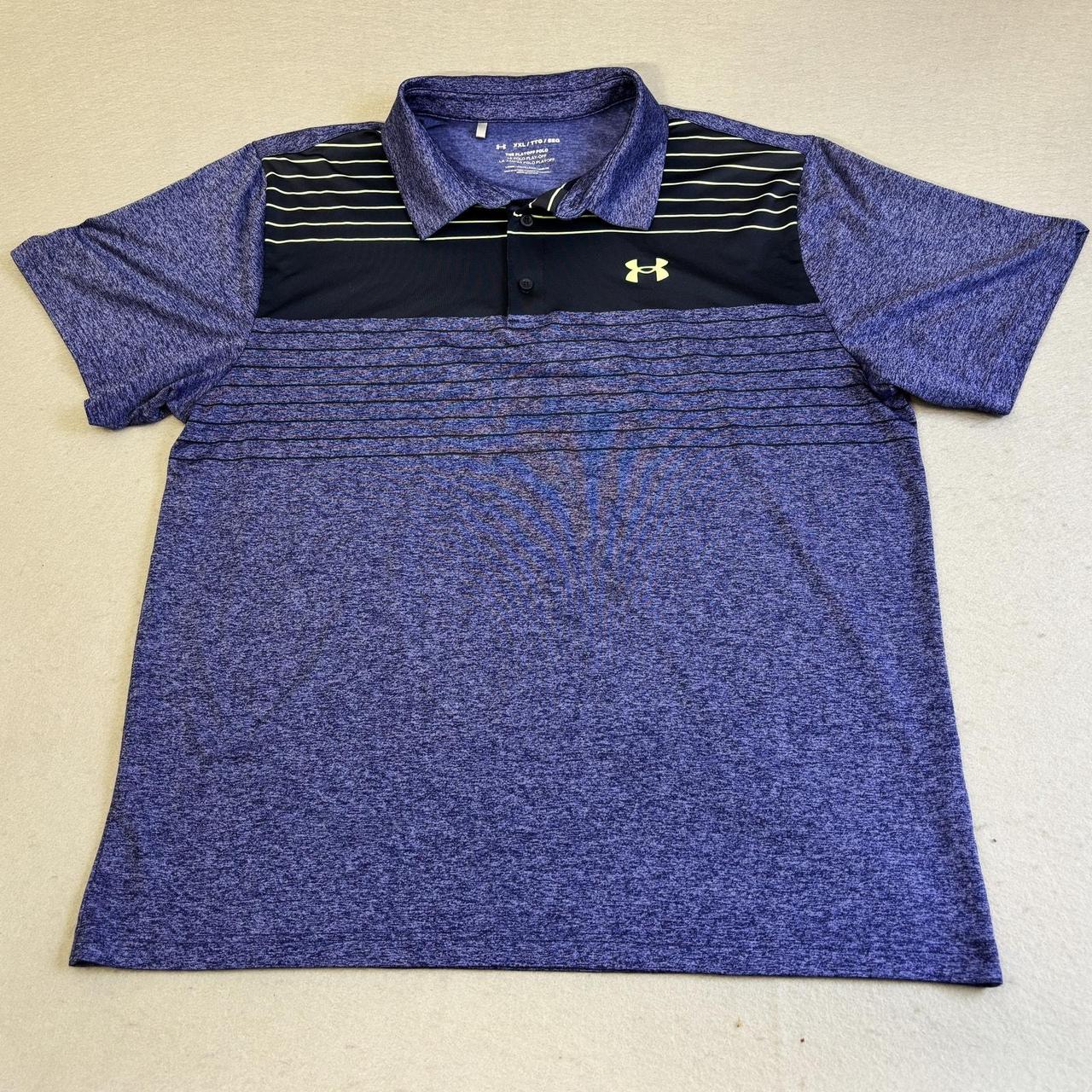 Under Armour Men's Polo shirt - Blue - XXL – Under Armour Playoff Polo Mens 2XL Golf …