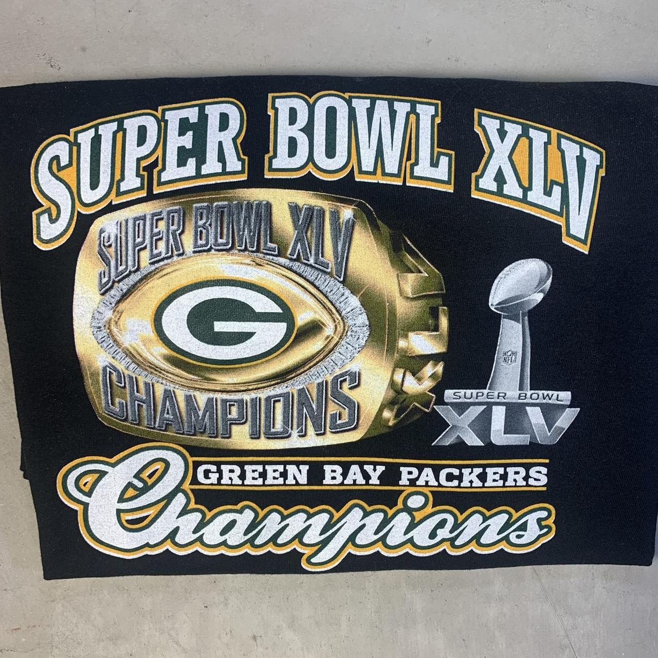 Packers Super Bowl champions tee NEVER WORN OR - Depop