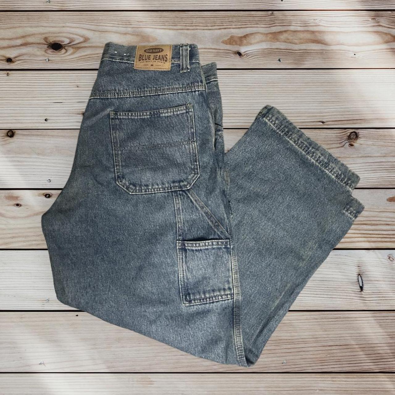 Old Navy Blue Jeans Vintage Men’s Pants Size 34 x... Depop