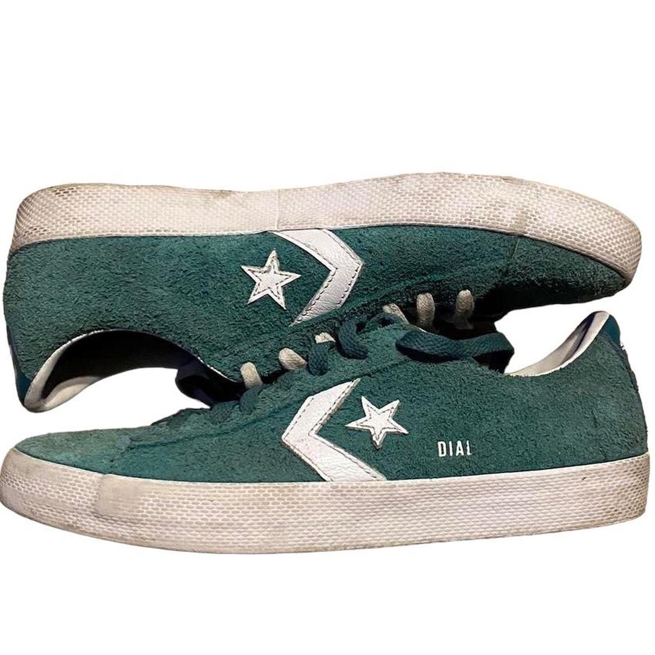 Converse Men's Green and White Trainers