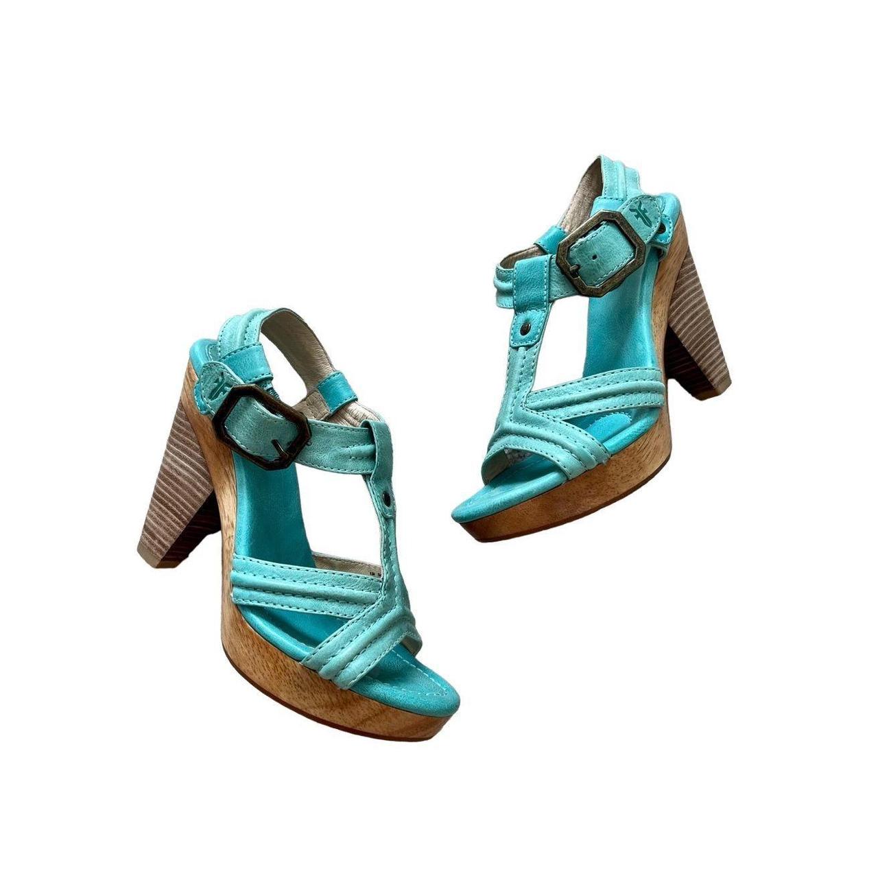 Frye sales platform sandals