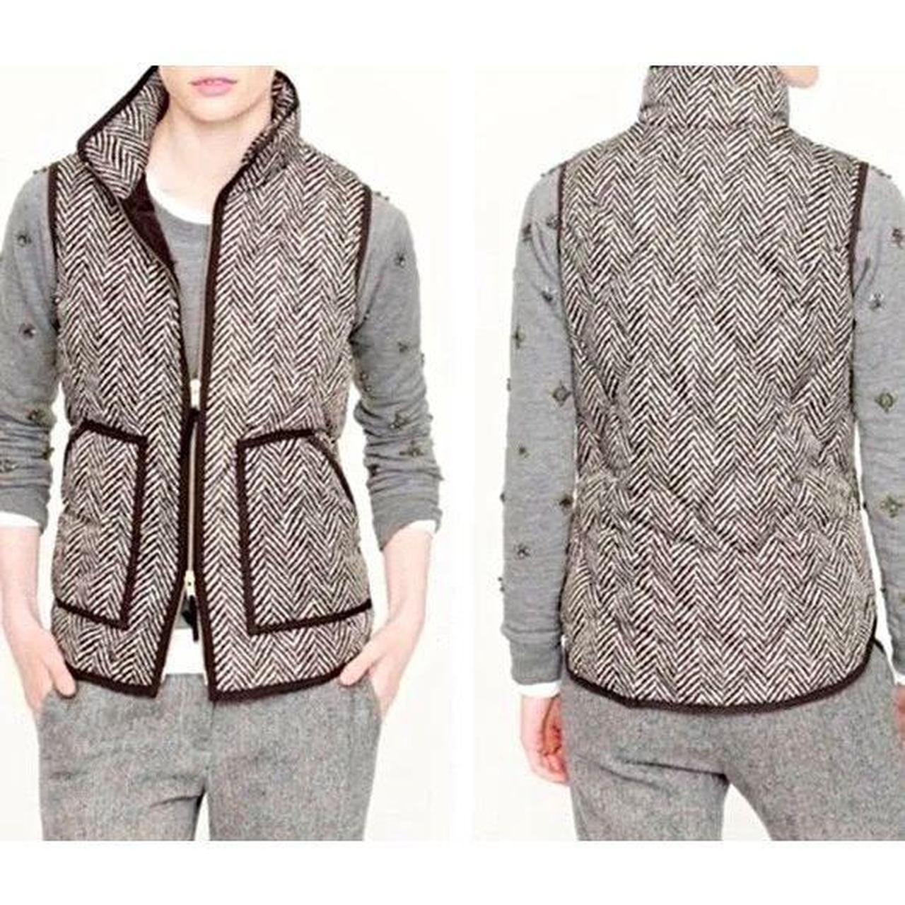 J crew quilted puffer vest hotsell