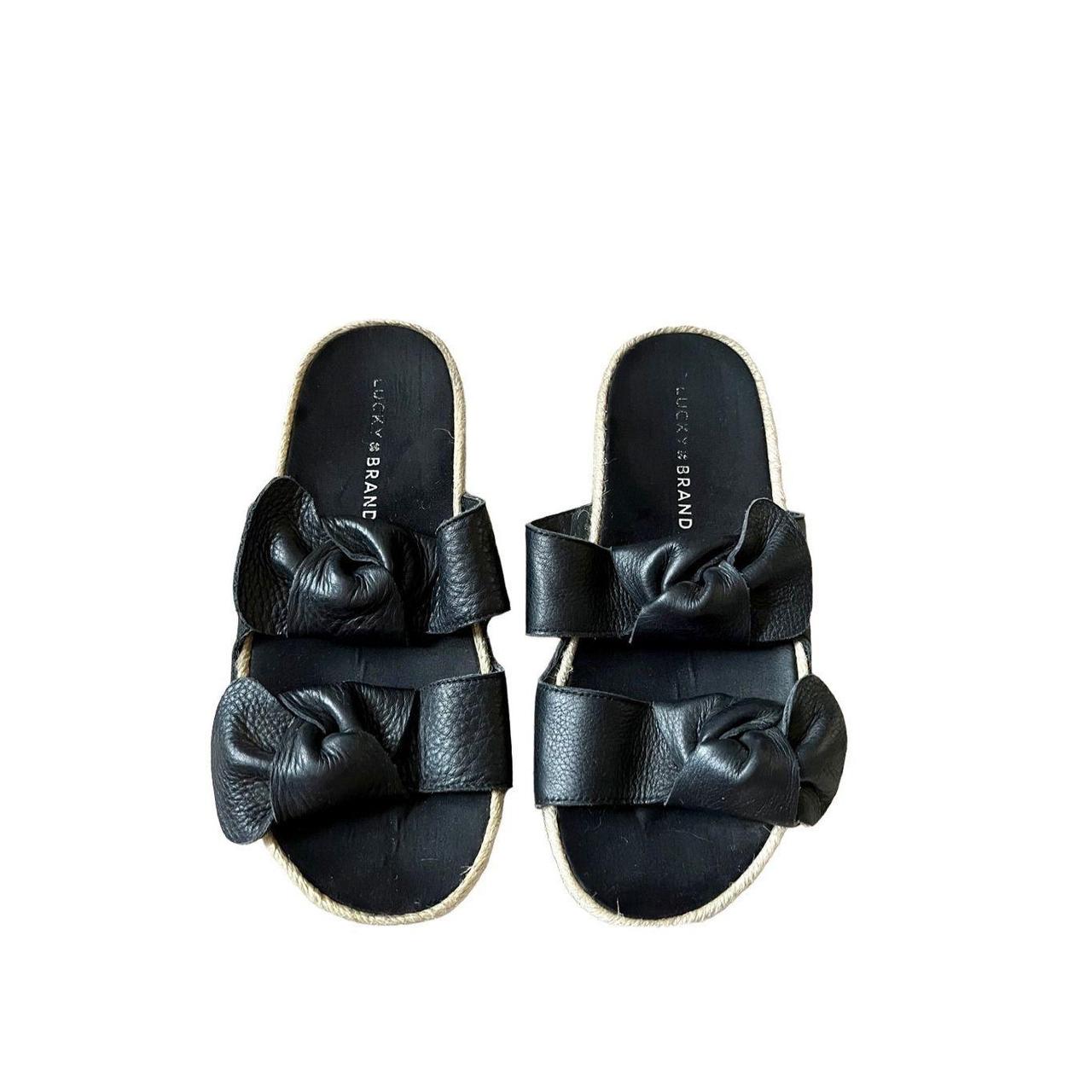 Lucky brand slide sandals hot sale