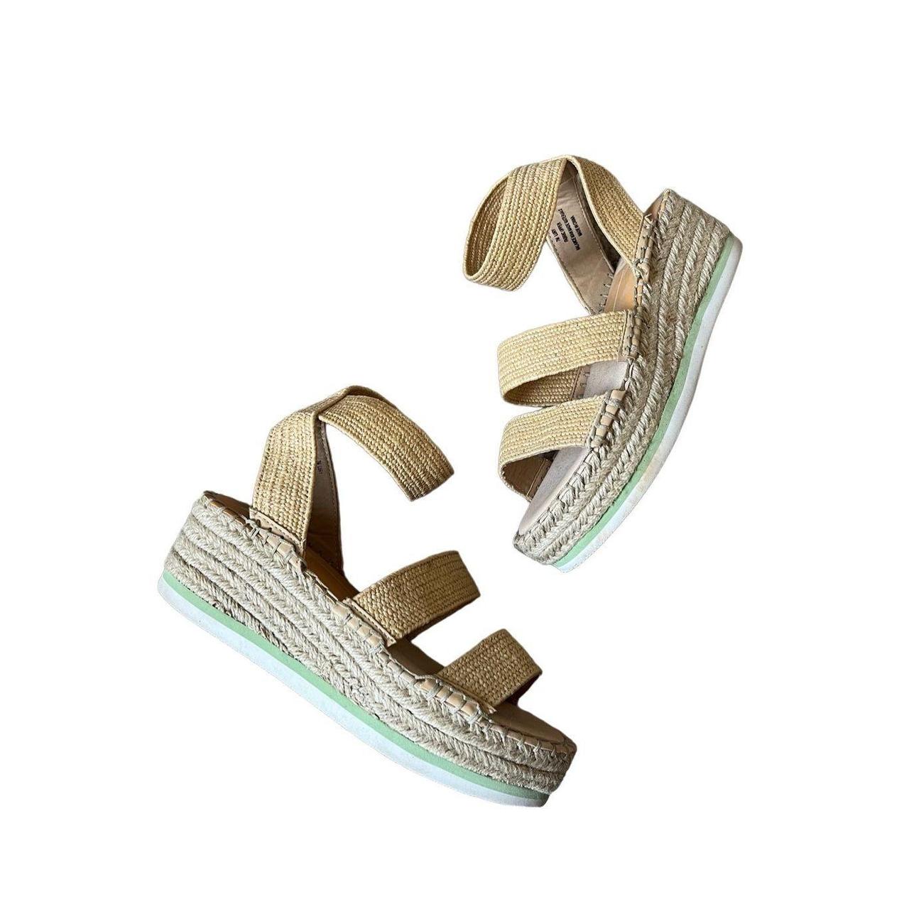 Dolce vita clearance straw wedge sandal