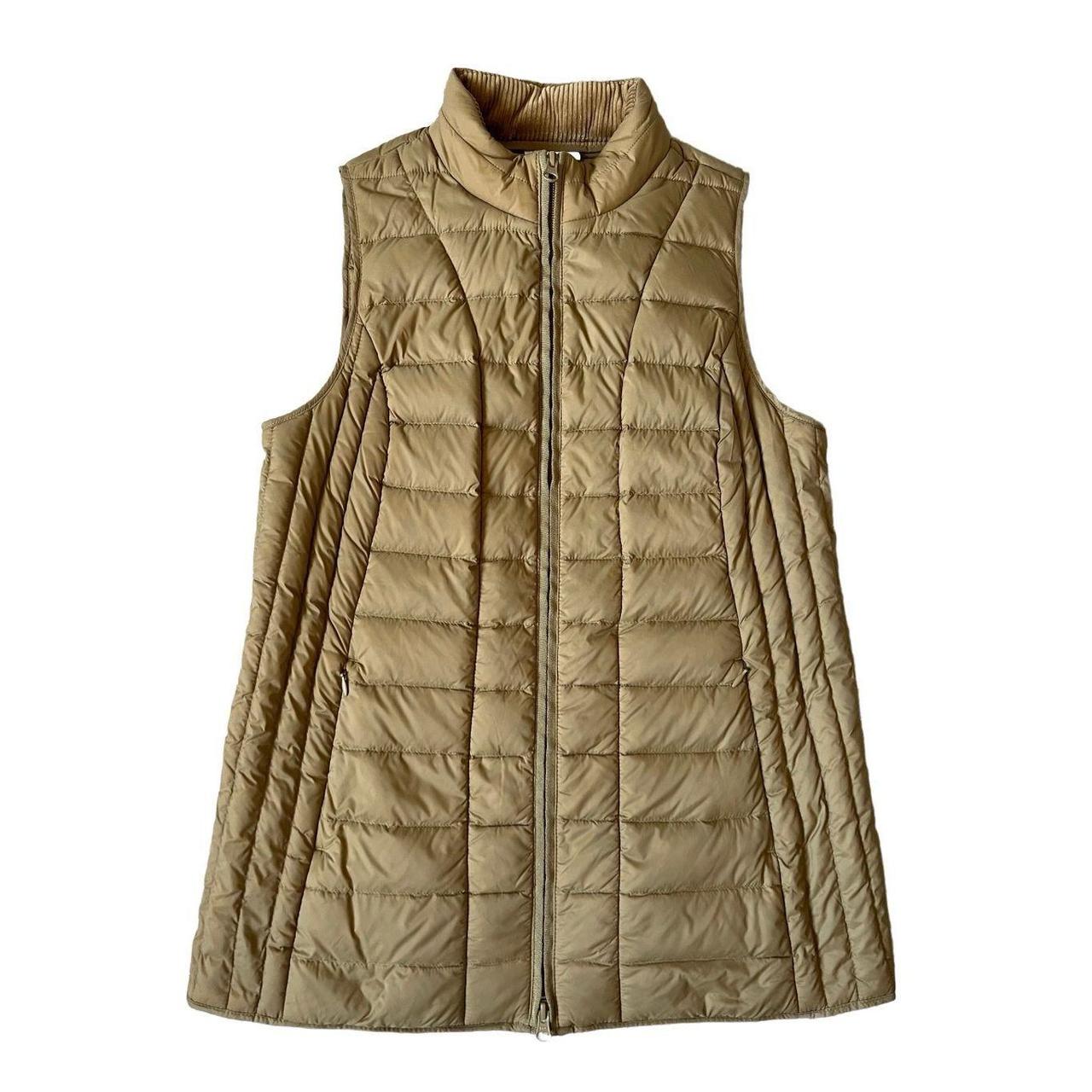 J jill long down vest best sale