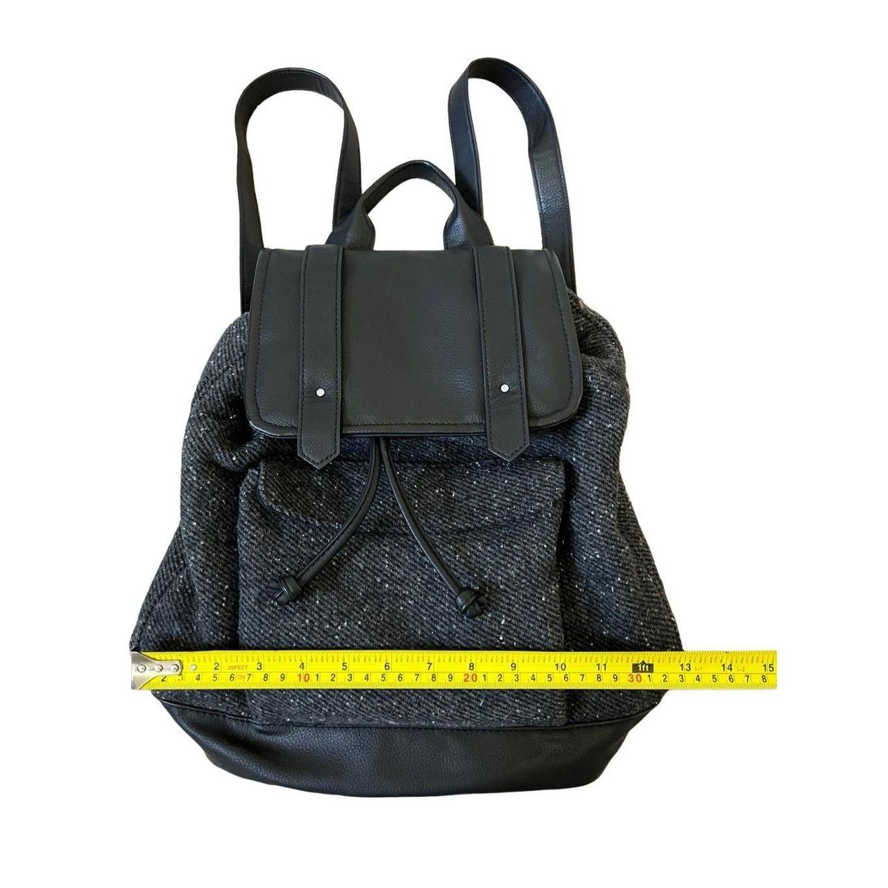 Abercrombie and Fitch Women Black Backpack Wool. Depop