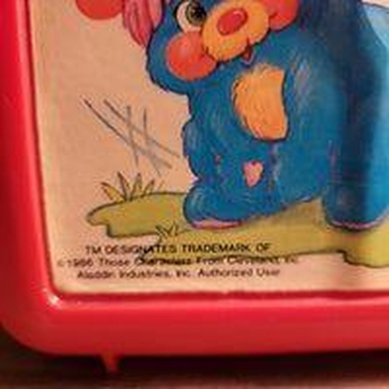 80s online Popples lunch box lot, thermos & vhs