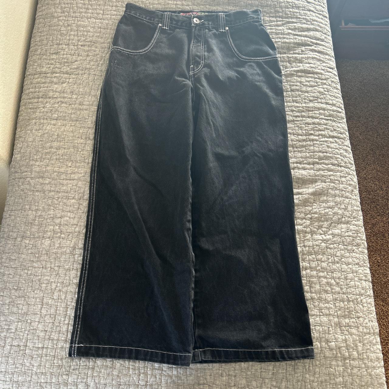 Vintage Black White Jncos In Very Good Condition No Depop