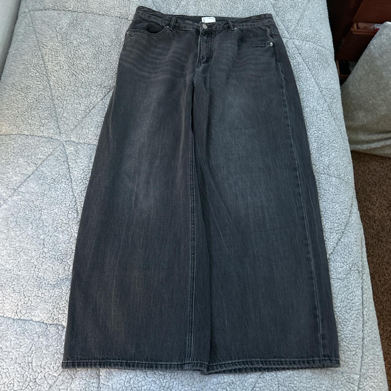 Zic Made Wideleg black denims, are similar to jaded... Depop