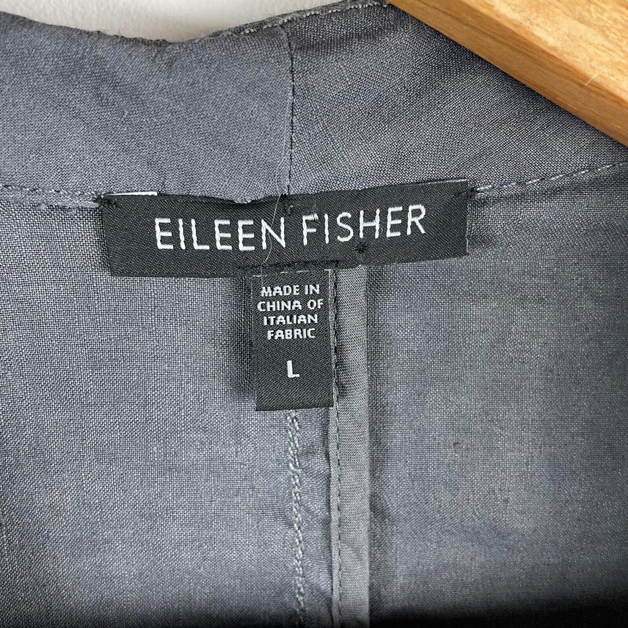 Eileen Fisher Women's Grey Jacket | Depop