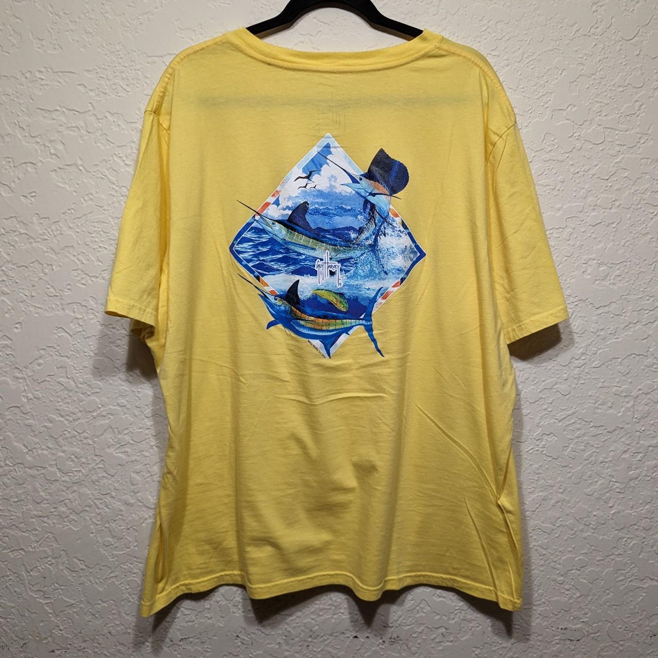 Vintage Guy Harvey Fish shirt Size - Depop