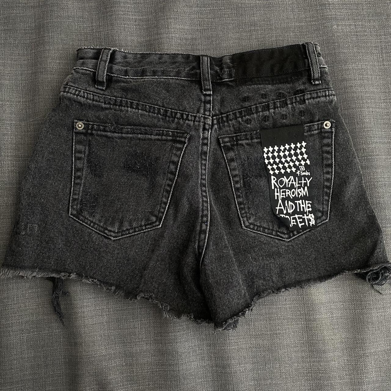 Ksubi Women's Black Shorts (2)