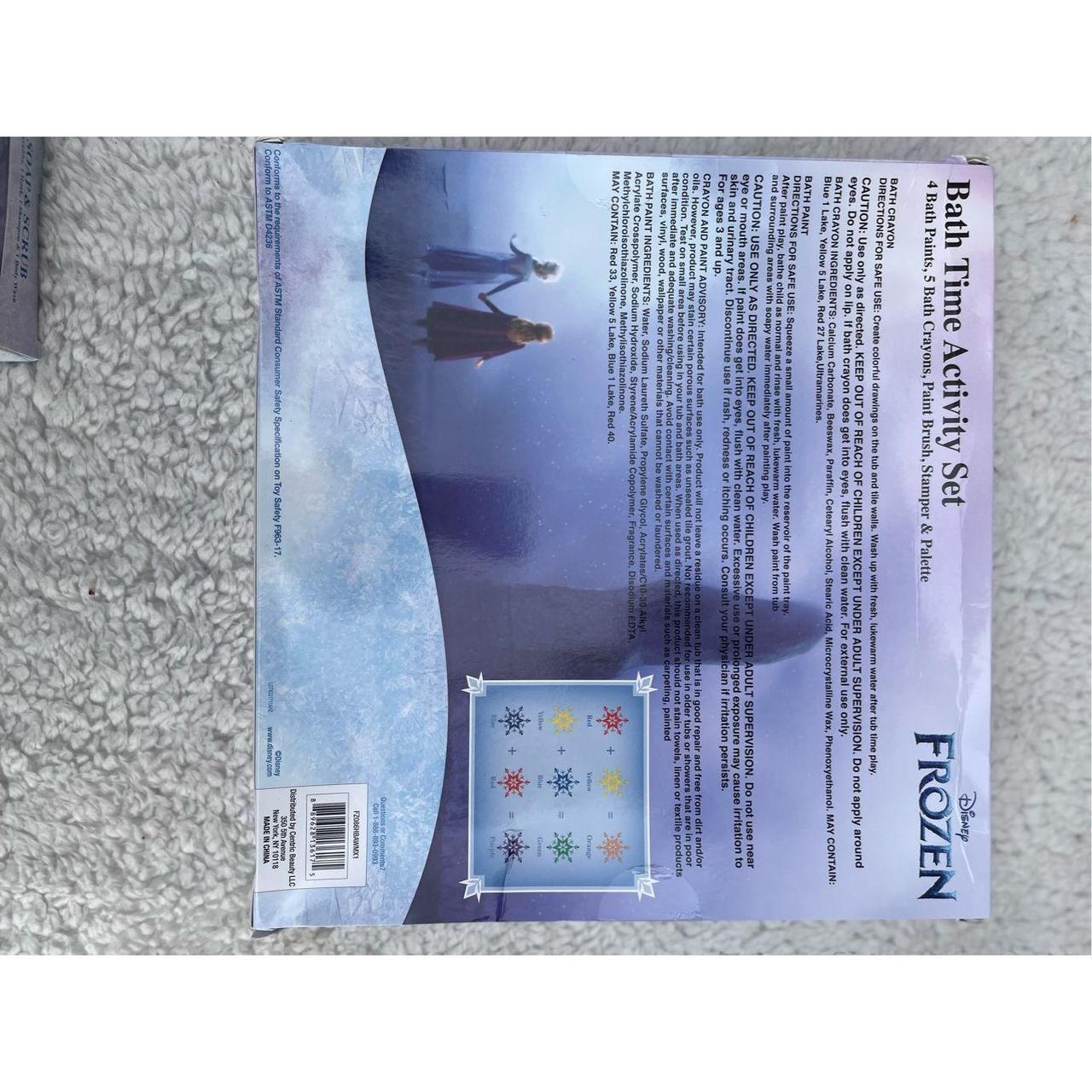 Frozen Bath Time Activity Set