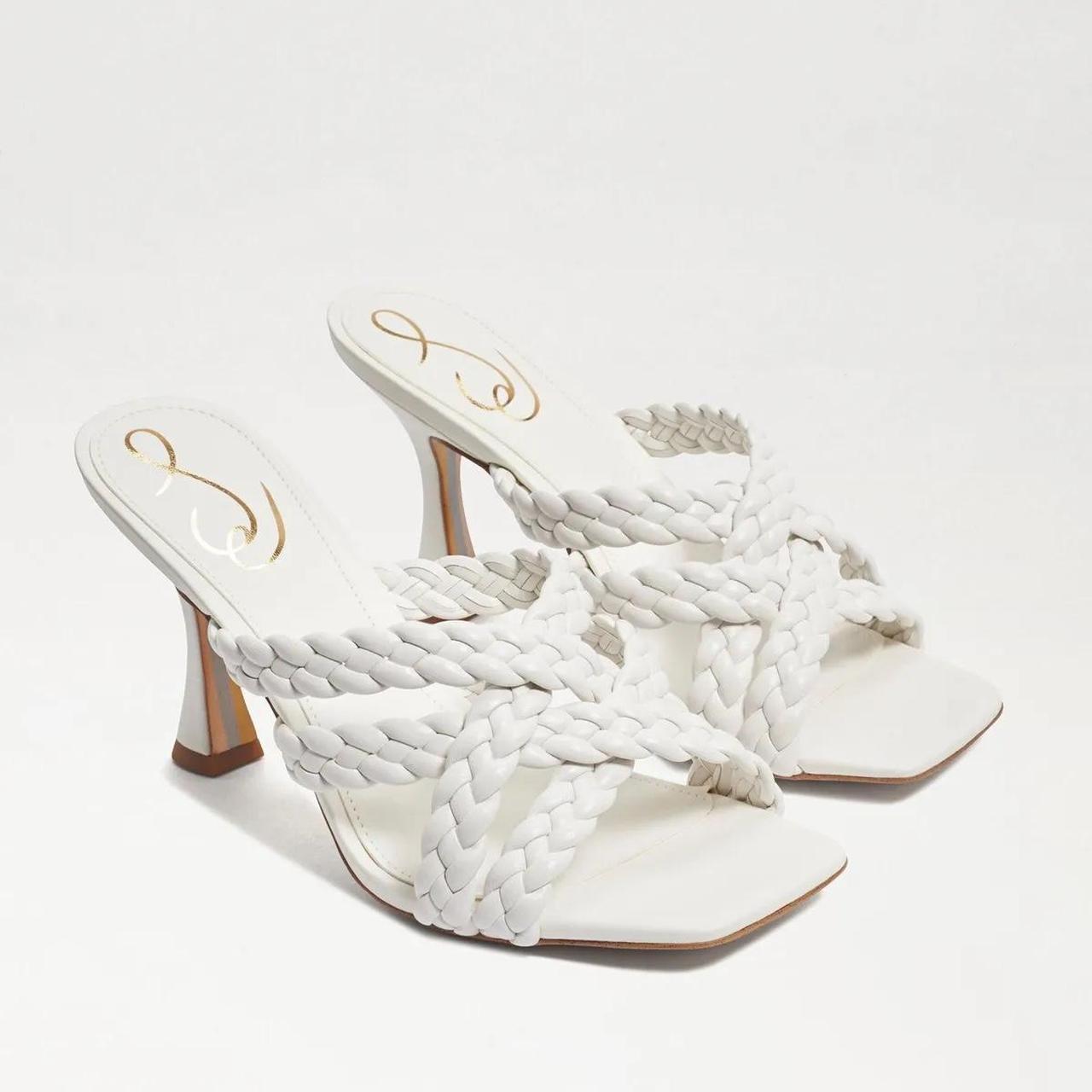 Sam edelman white sales sandals