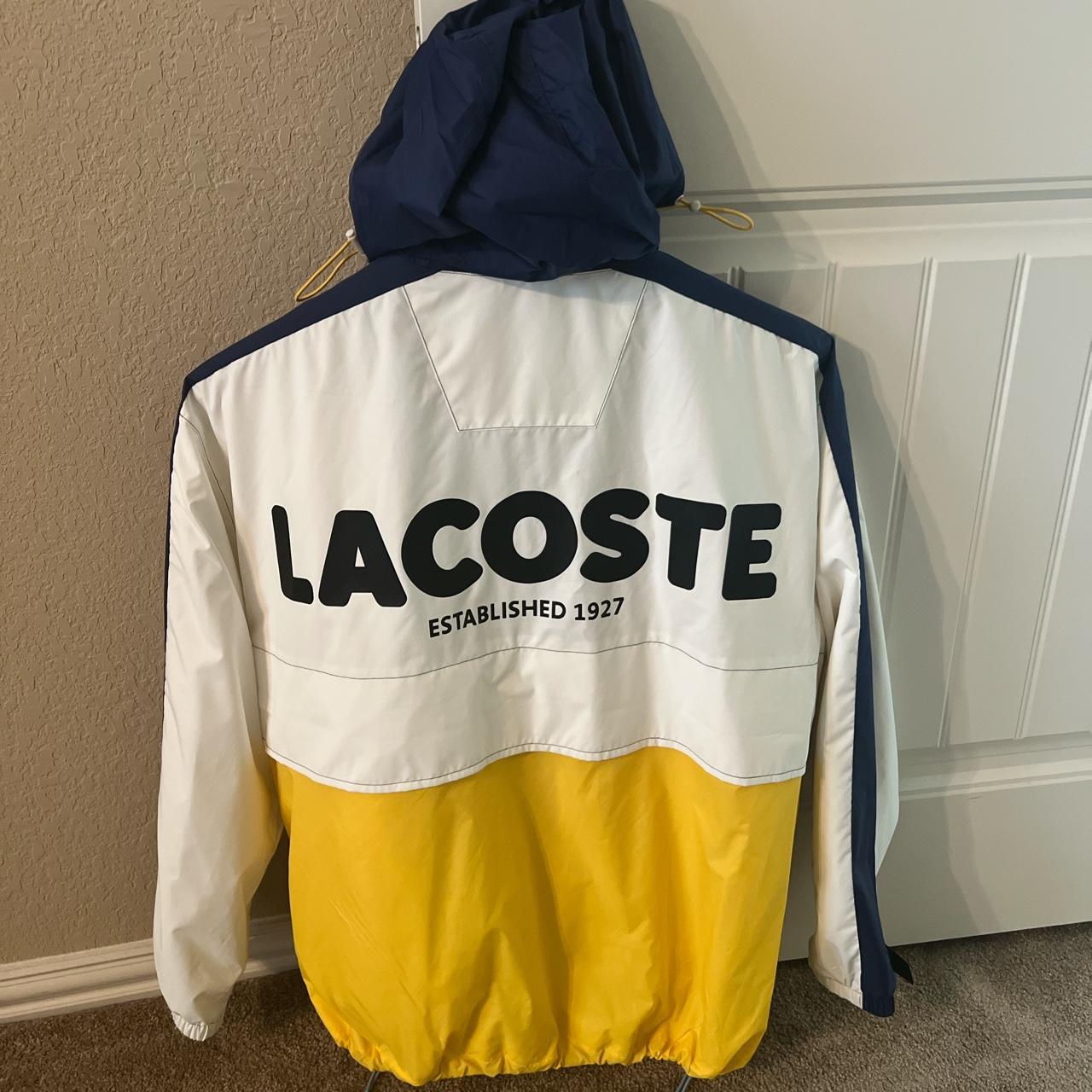 Lacoste LIVE windbreaker super exclusive material