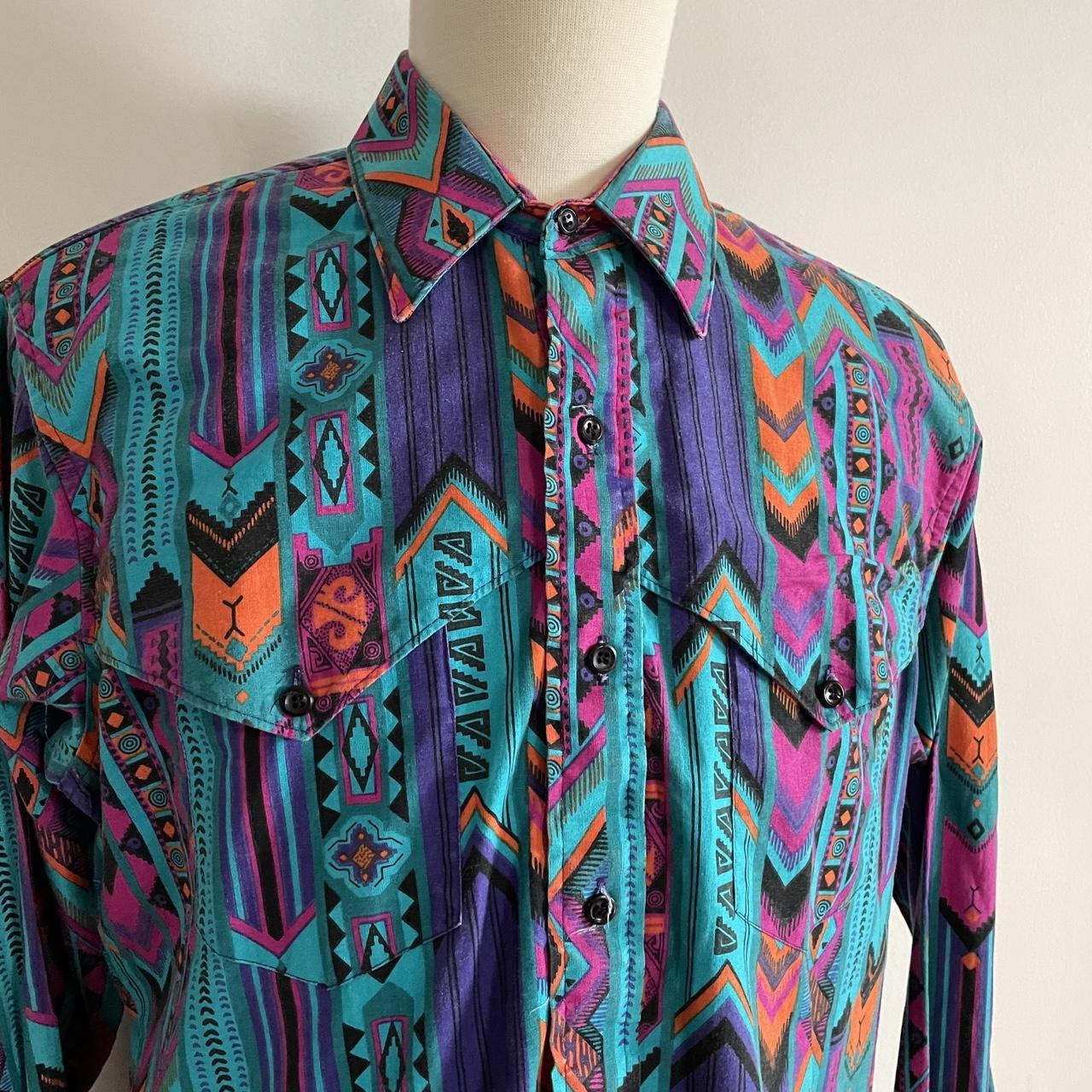 Wrangler western shirts on sale vintage