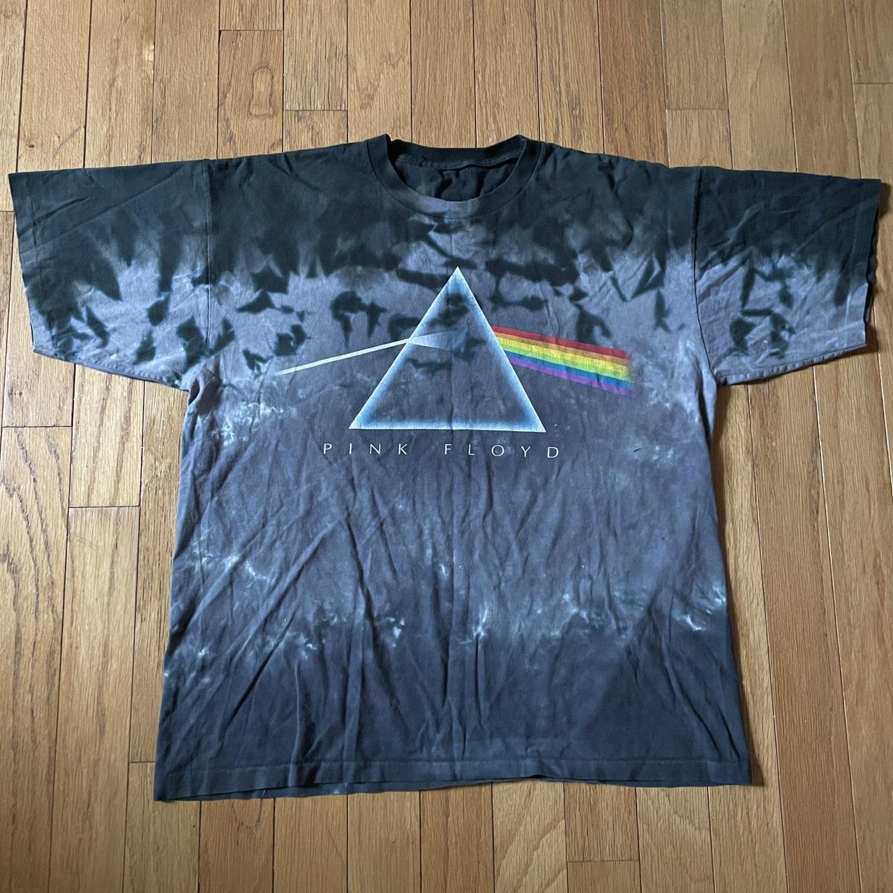 Vintage liquid blue Pink Floyd tee shops