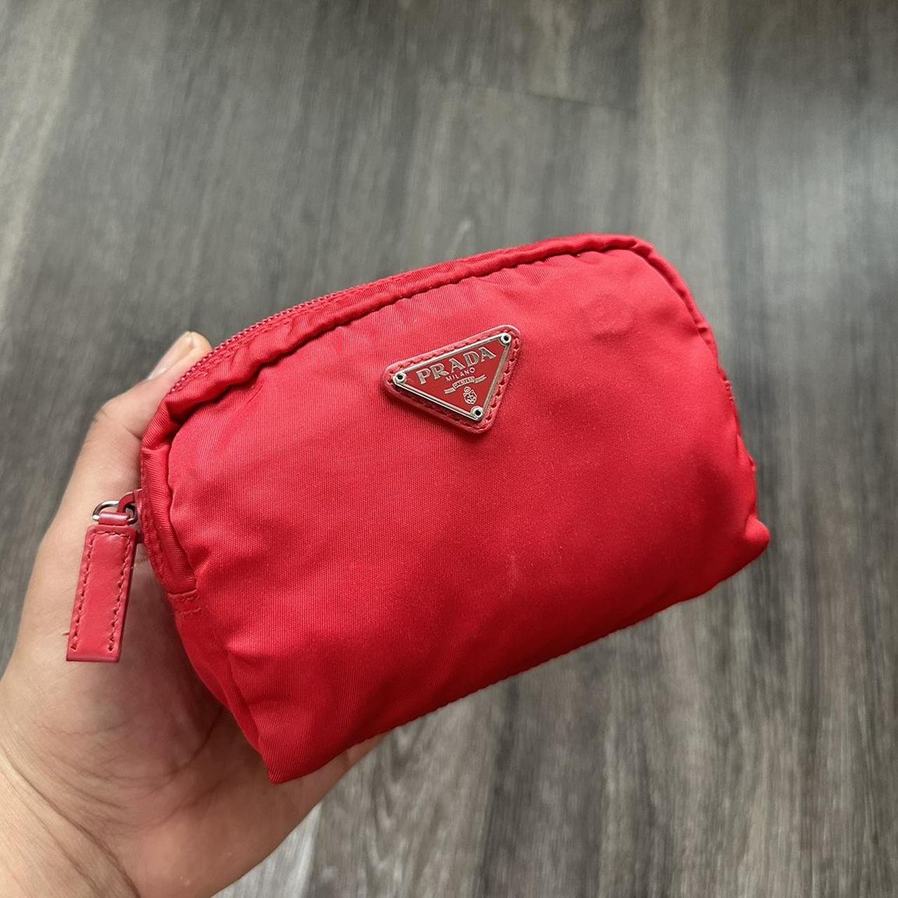 Prada purse with discount pouch