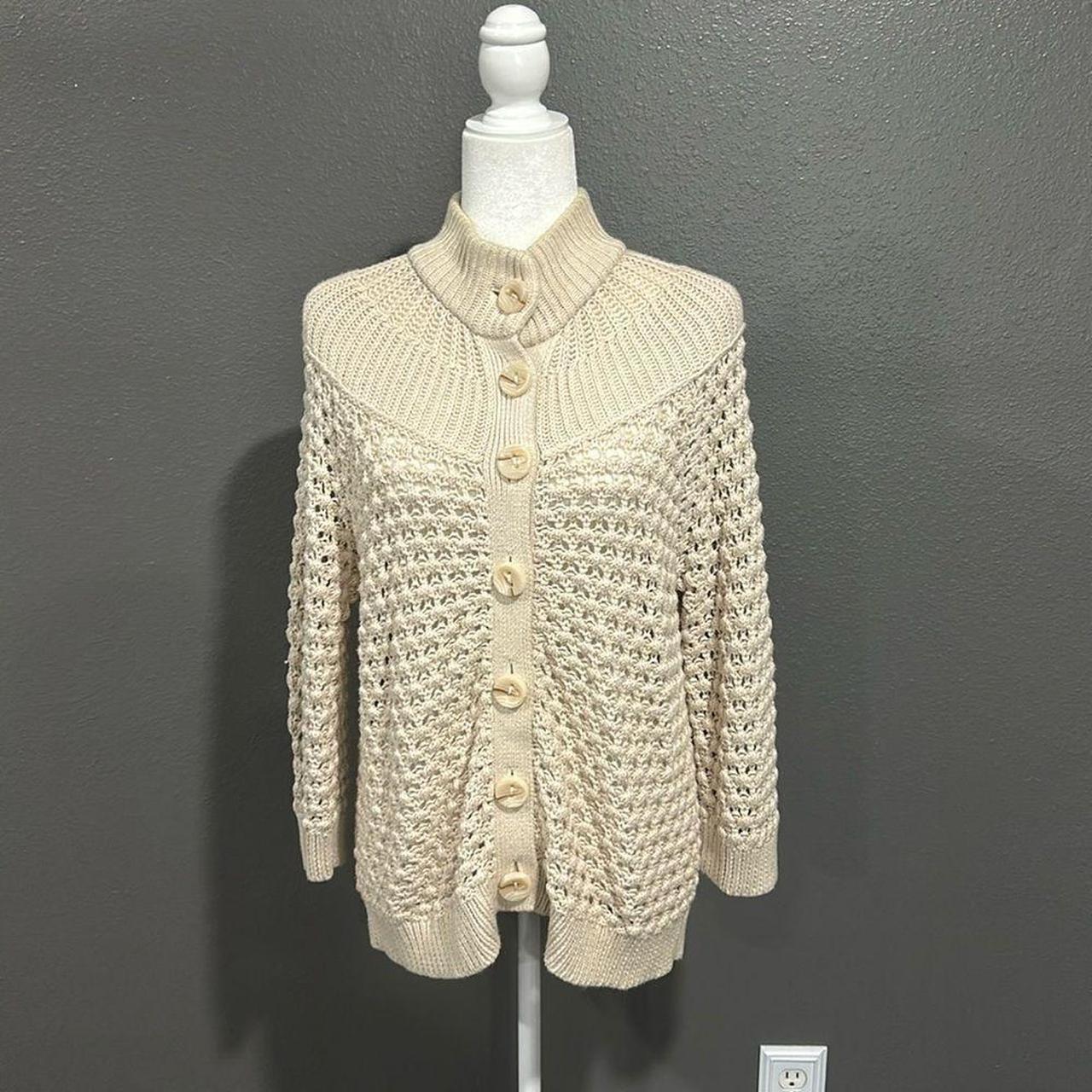 Shipping ANN TAYLOR LONG KNITTED CARDIGAN size L