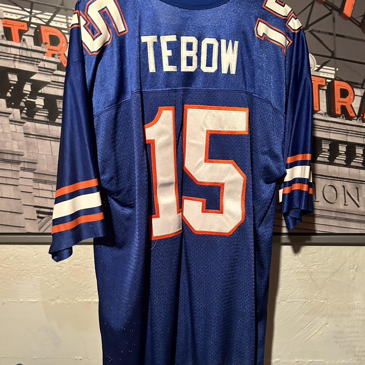 Nike Authentic Tim Tebow Florida Gators Jersey Sz 52 - Depop