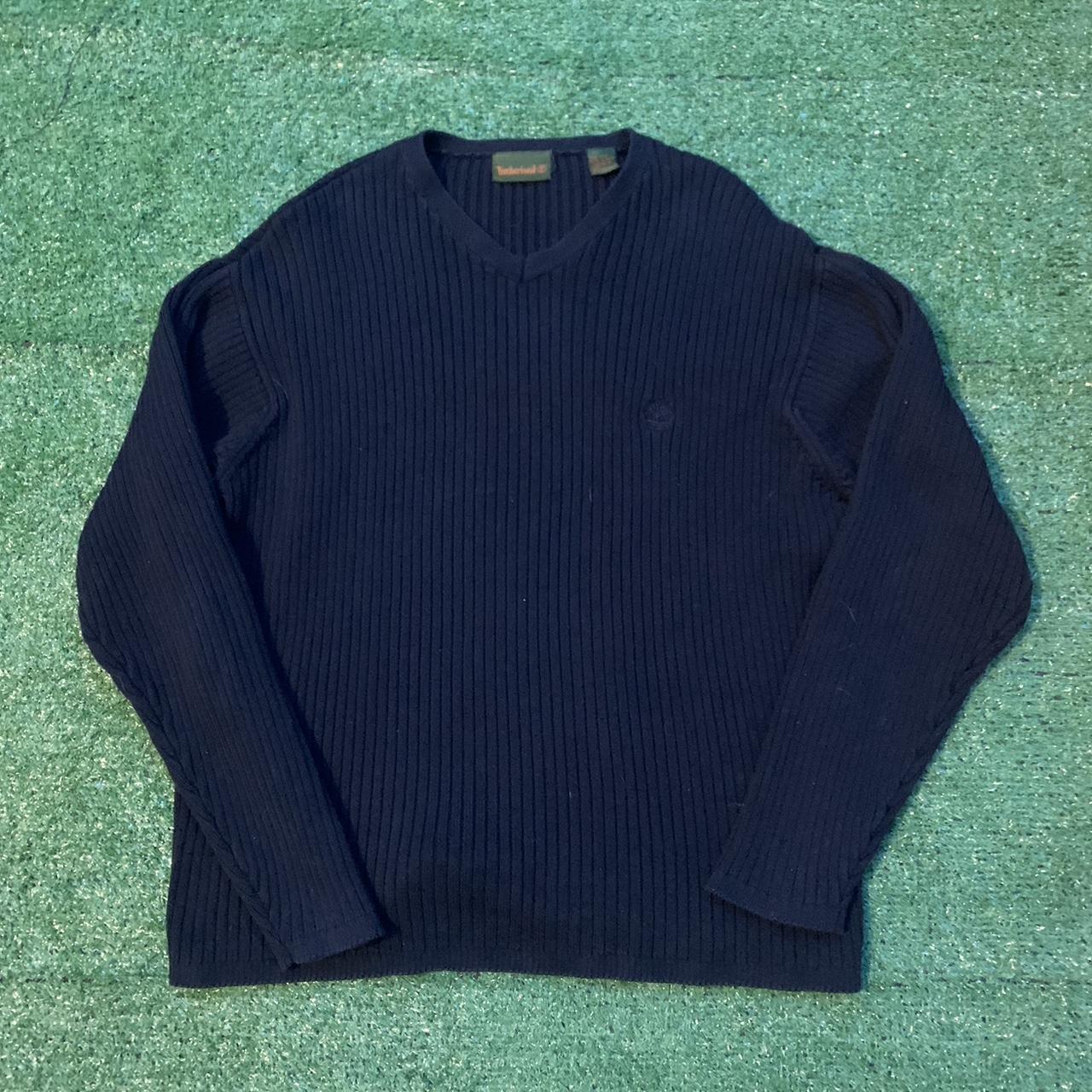 Vintage Timberland Crewneck Longsleeve Sweater Size... - Depop