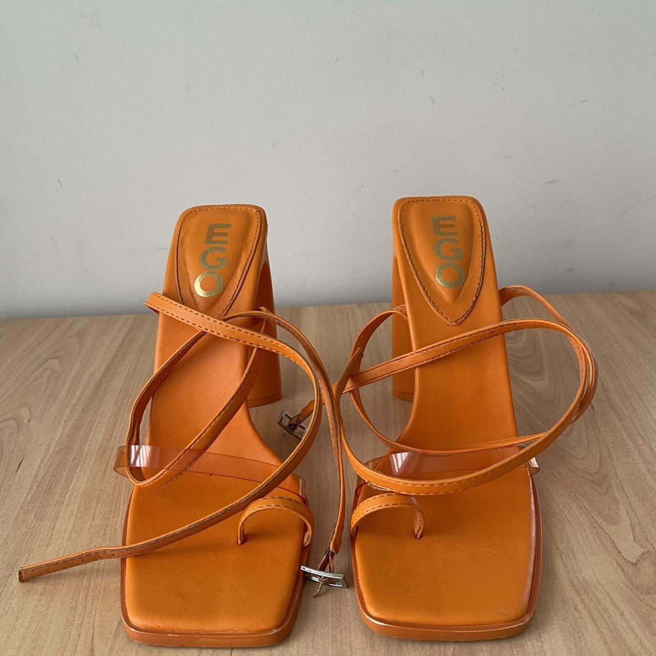 Ego women’s high heel sandals size 6.In excellent... Depop