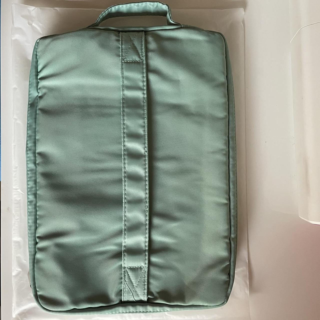 Uniqlo laptop case • Mint colour • Carry... Depop