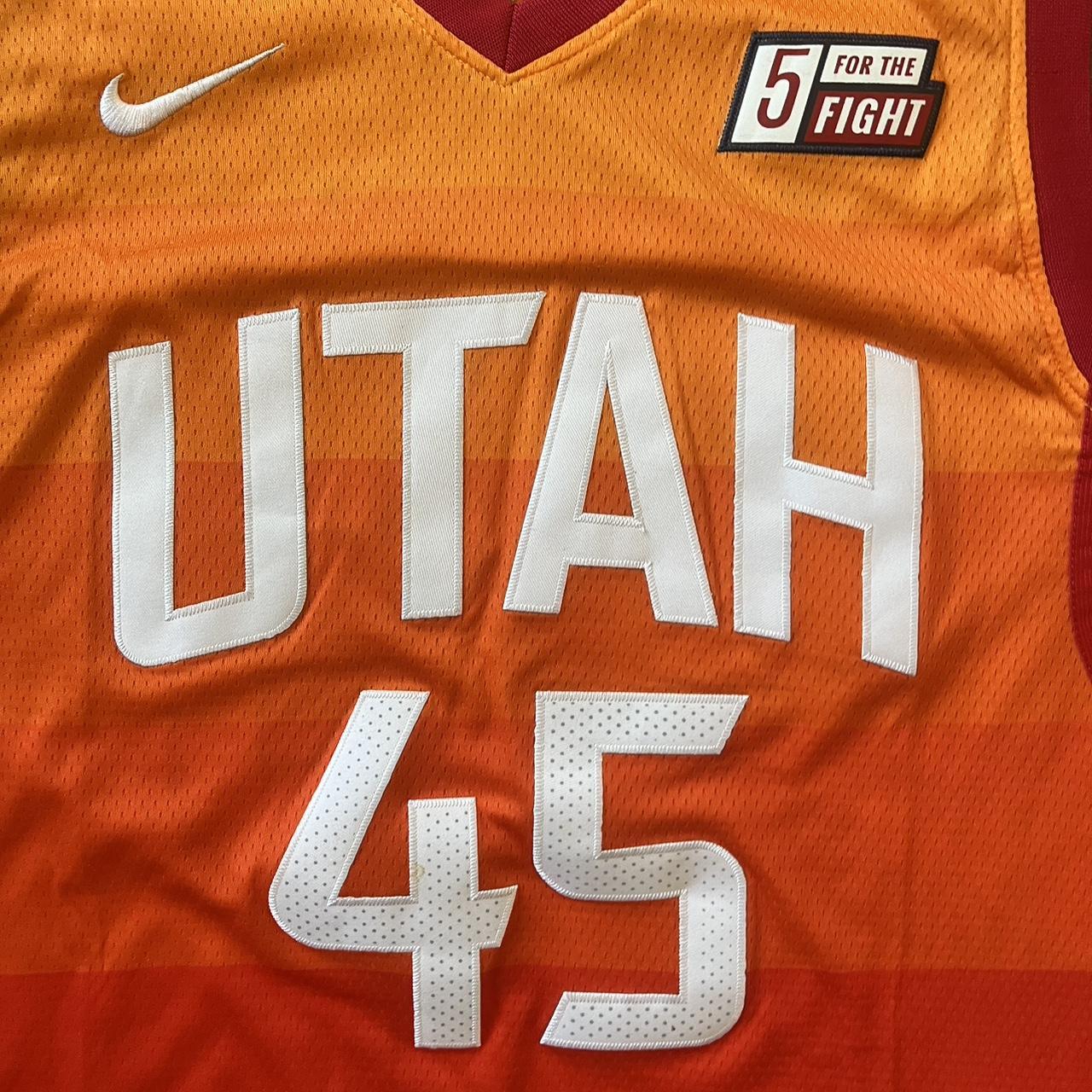 Utah Jazz Donovan Mitchell Throwback Edition jersey. - Depop