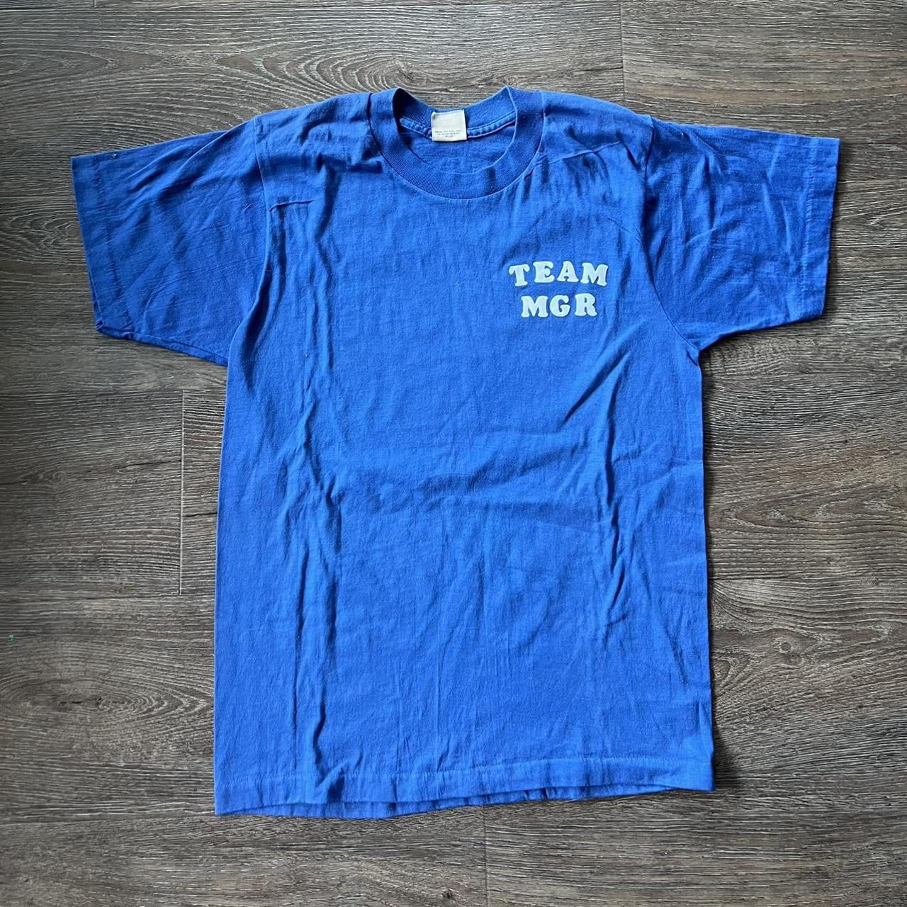 Vintage Men's T-Shirt - Blue - M