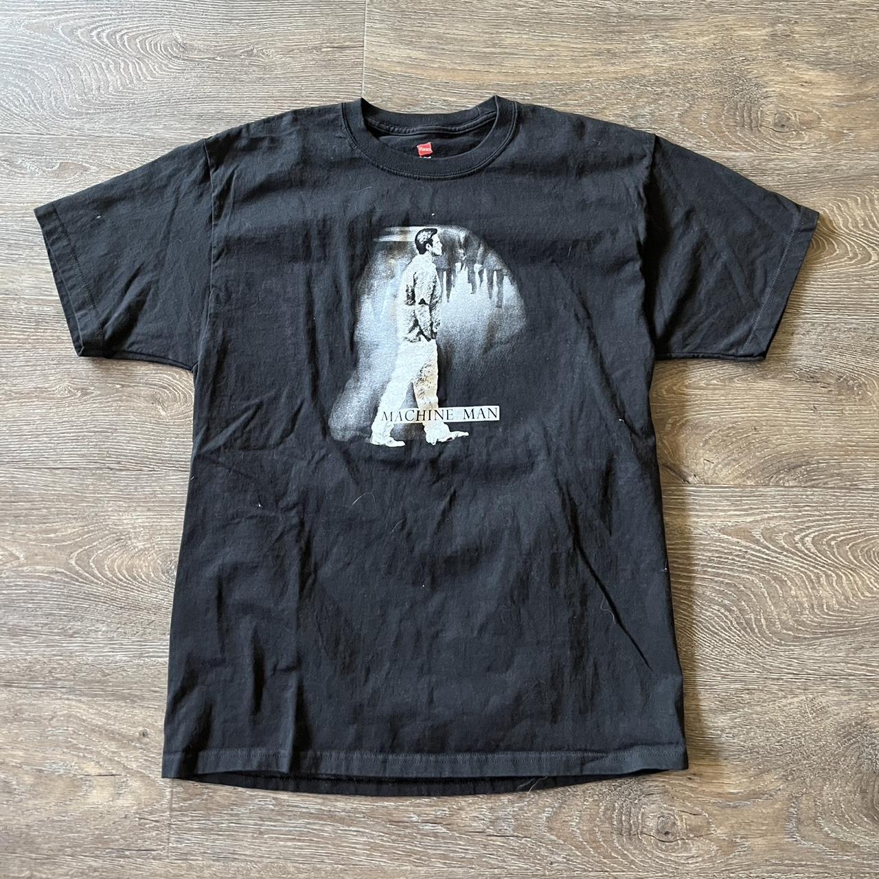 Machine the Man Movie Promo Graphic Tee L... - Depop