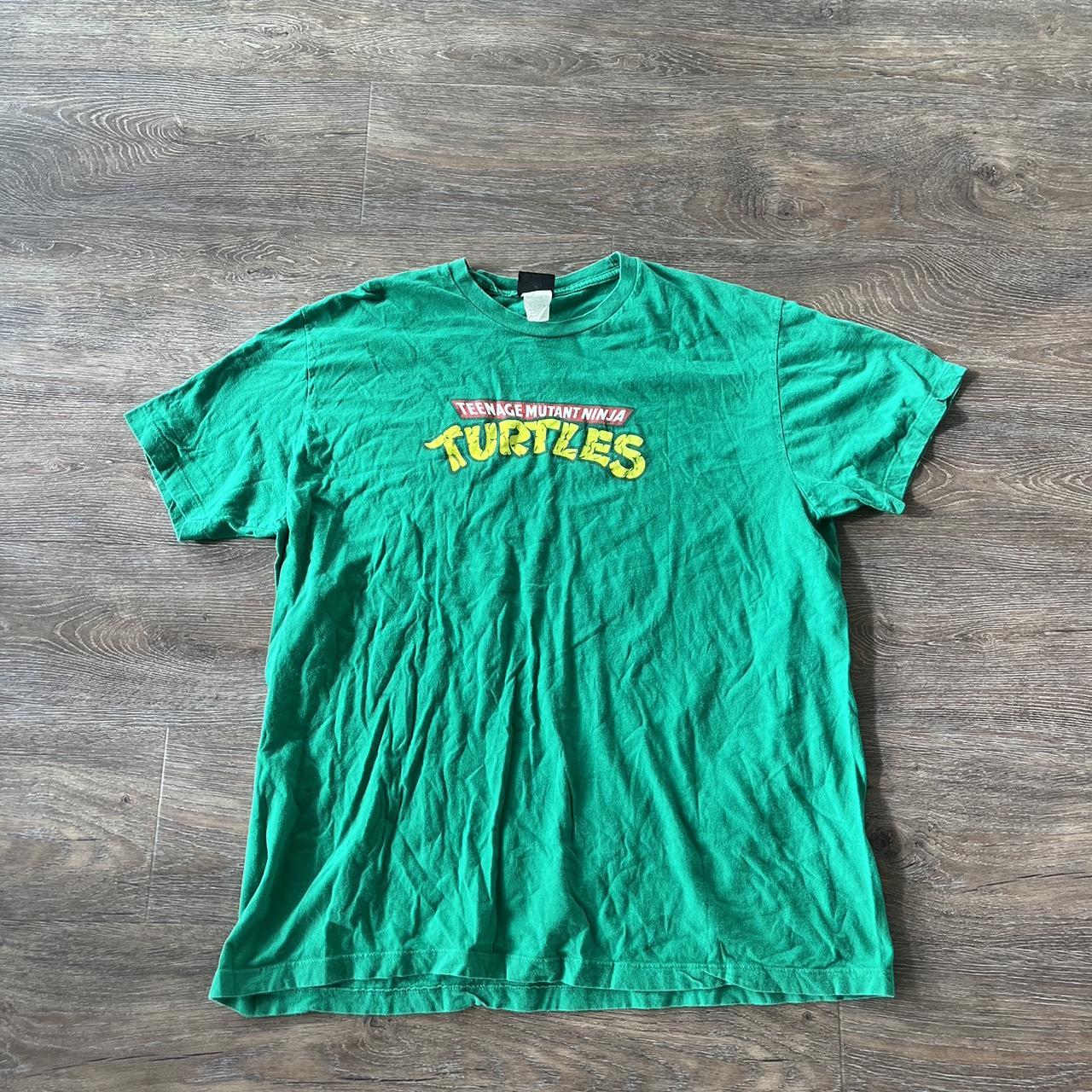 Teenage Mutant Ninja Turtles Shirt Men Large Green - Depop