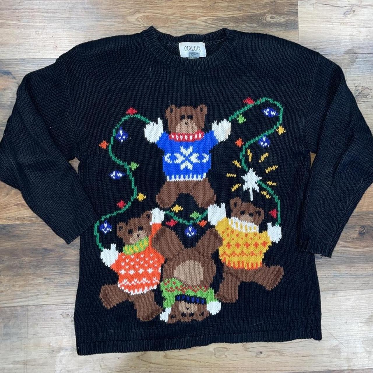 Vintage knit Christmas sweater Super adorable knit... Depop